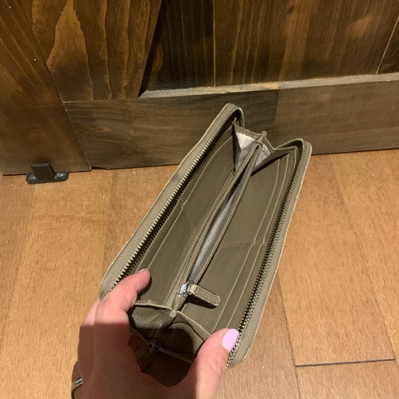 MK original wallet beige leather - Picture 2 of 4